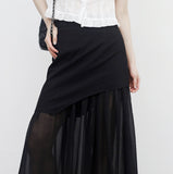 Ariane Unbalanced Lace Skirt