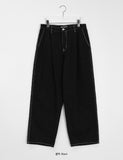 [unisex] Miglon Pintuck Cotton Wide Pants