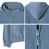 Hella Pigment Crop Hooded Zip-Up