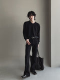 [MADE] Dews black bootcut denim