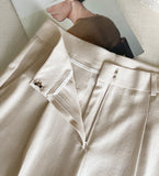 Hien Pin Tuck Span Wide Slacks