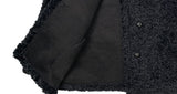 Rodin Fluffy Fur Wool Half Coat