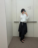SPLIT LAYERED PANTS
