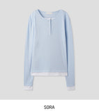 Molly Layered Button Long Sleeve