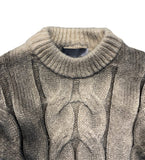 Tienz Vintage Washing Cable Knit