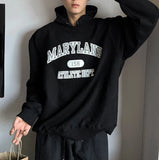 Londer Color Scheme Nylon Hood Sweatshirt