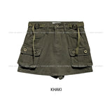 Hamil strap cargo skirt pants