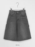 Melos Carpenter Denim Bermuda Pants