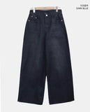 Jaron Washed Wide Denim Pants