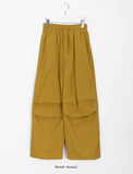 [unisex] Penk nylon parachute banding pants