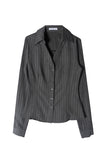 STRIPE SUEDE SH