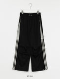Buneddy Summer Nylon Track Wide Pants