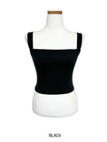 Square Crop Top Sleeveless