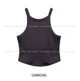 [U-BASIC] Lumi Halter Crop Sleeveless