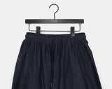 Tenshi Non-Fade Raw Fabric Two-Way Pin Tuck Banding Pants