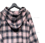 Naming Big Hood Checkered Shirt