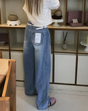 SIDE FOLD WASHING DENIM