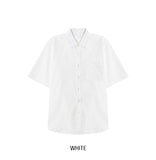 Airy Pocket Over Short Sleeve Shirt