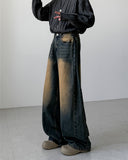 Howling Side Pintuck Denim