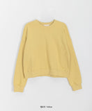 Shimmerb Round Color Crop Sweatshirt