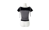 Kandi Bustier T-shirt Short Sleeve Sleeveless Set