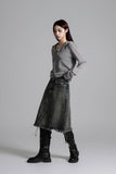 Hooded Eyelet Knitwear