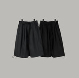 Buckle Balloon Half Pants