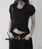 Mesha shirring tube top tee