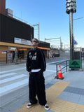 Velvet Track Line Cargo Pants