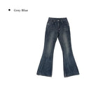 Merlin Washing Denim Bootcut Pants