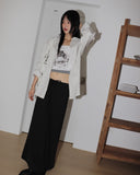 [MADE] Lean stripe oversized fit long-sleeved shirt