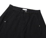 Bart Camo Cutout Wide Denim Pants