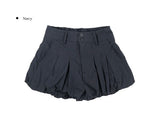 Poing Balloon Pintuck Nylon Banding Shorts