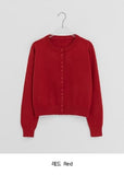 Lekin Button Round Cardigan