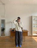 [unisex] Edel cotton cargo banding pants