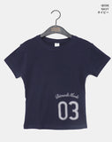 Kanin Slim Fit Number Print Short Sleeve T-Shirt