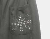 Hanan Studded Wide Training Pants
