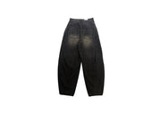 Nipper Cut Balloon Denim Wide Pants