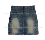 Pie Vintage Cargo Mini Skirt