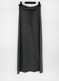 Rake casual long skirt