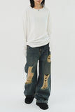 Smoke Siwa Denim Pants