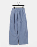 Reno cut fleece two-way wide pants