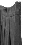 Maden Wool Pleated Long Skirt
