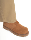 Suede 4-Hole Derby Shoes