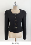 Mazel Square Puff Crop Jacket