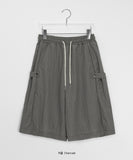 Setsho Adjust Nylon Banding Bermuda Pants