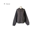 Lean String Hood Cap Crop Windbreaker