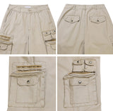 Hetin Utility Pocket Cargo Pants