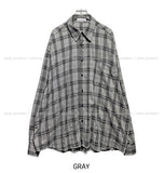 Chilled Cotton Overfit Check Shirt
