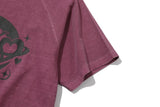 Cheese Bunny Raglan Pigment Short Sleeve Tee
